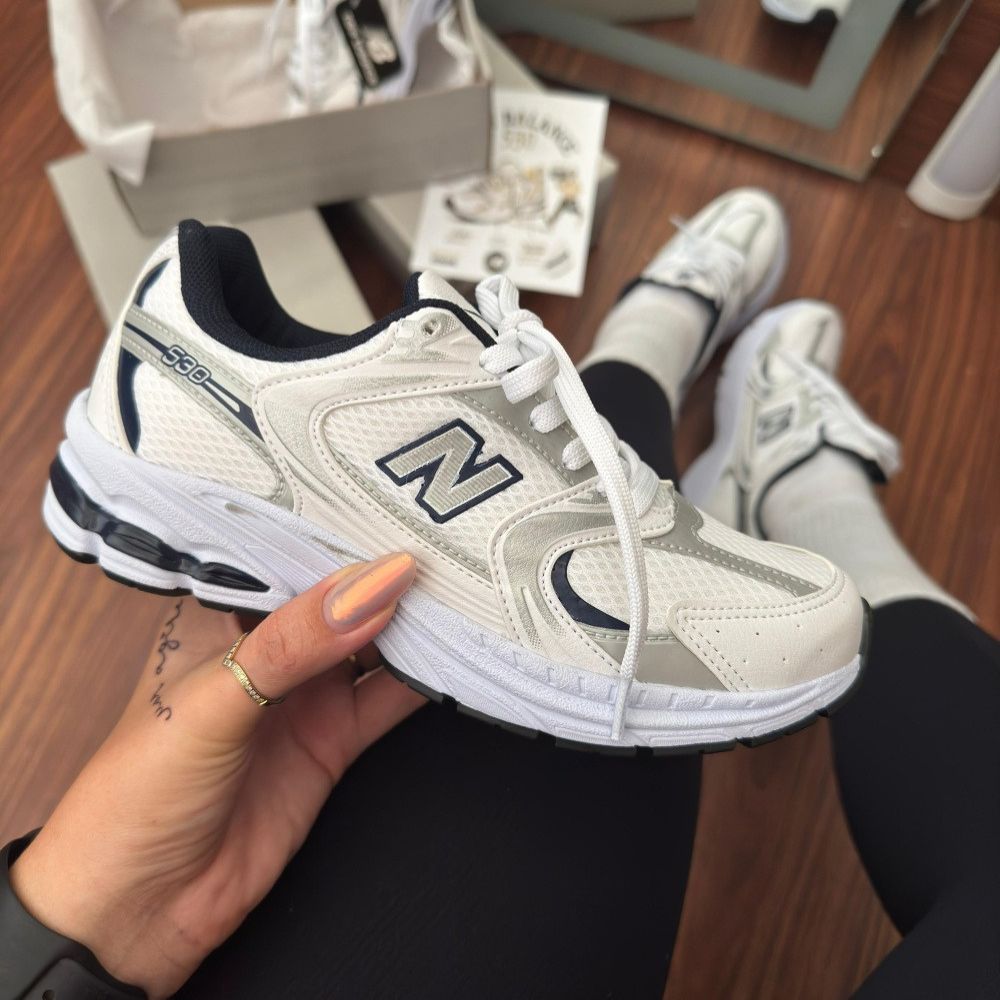 Tênis New Balance 530 Turbo - Branco/Azul