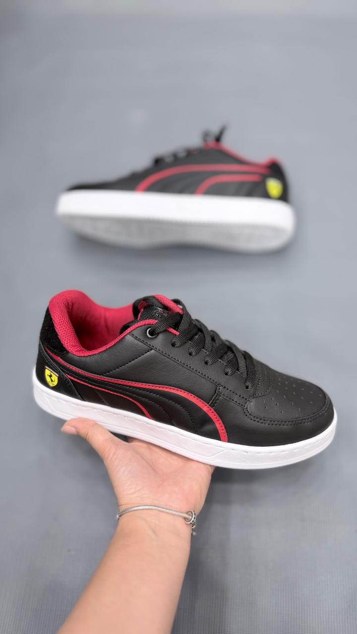 Puma CAVEN FERRARI PRETO E VERMELHO