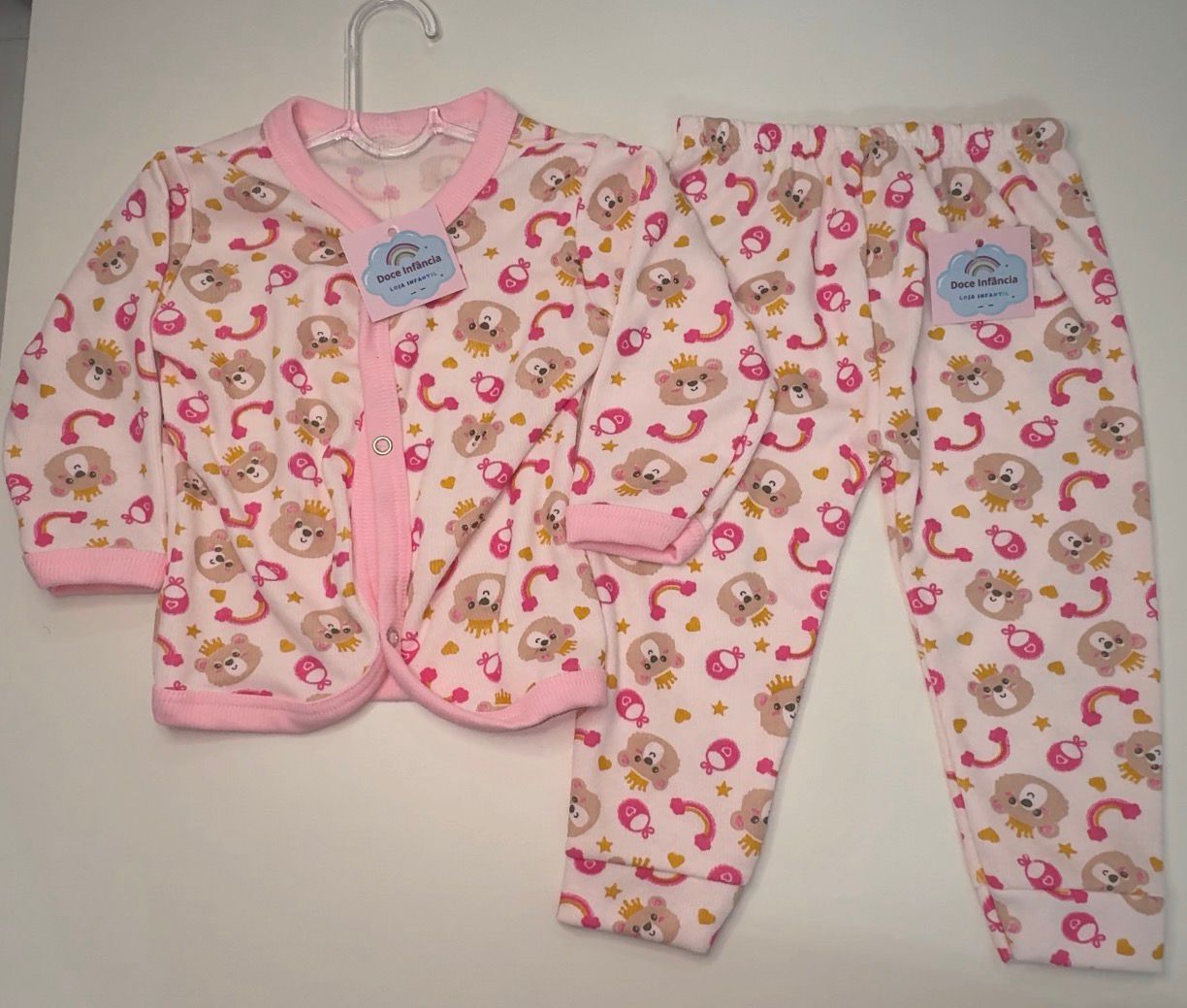 Conjunto Casaco Canelado