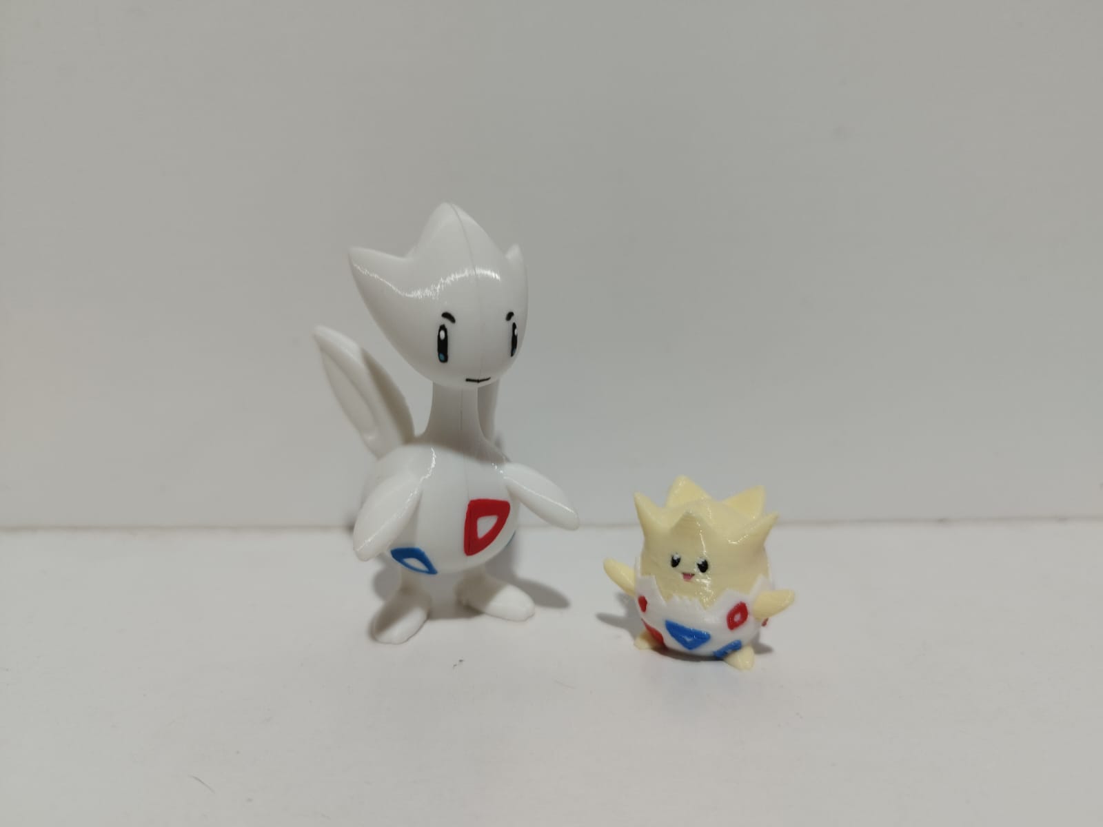 Togepi e Togetic - Pokémon Impressão 3D
