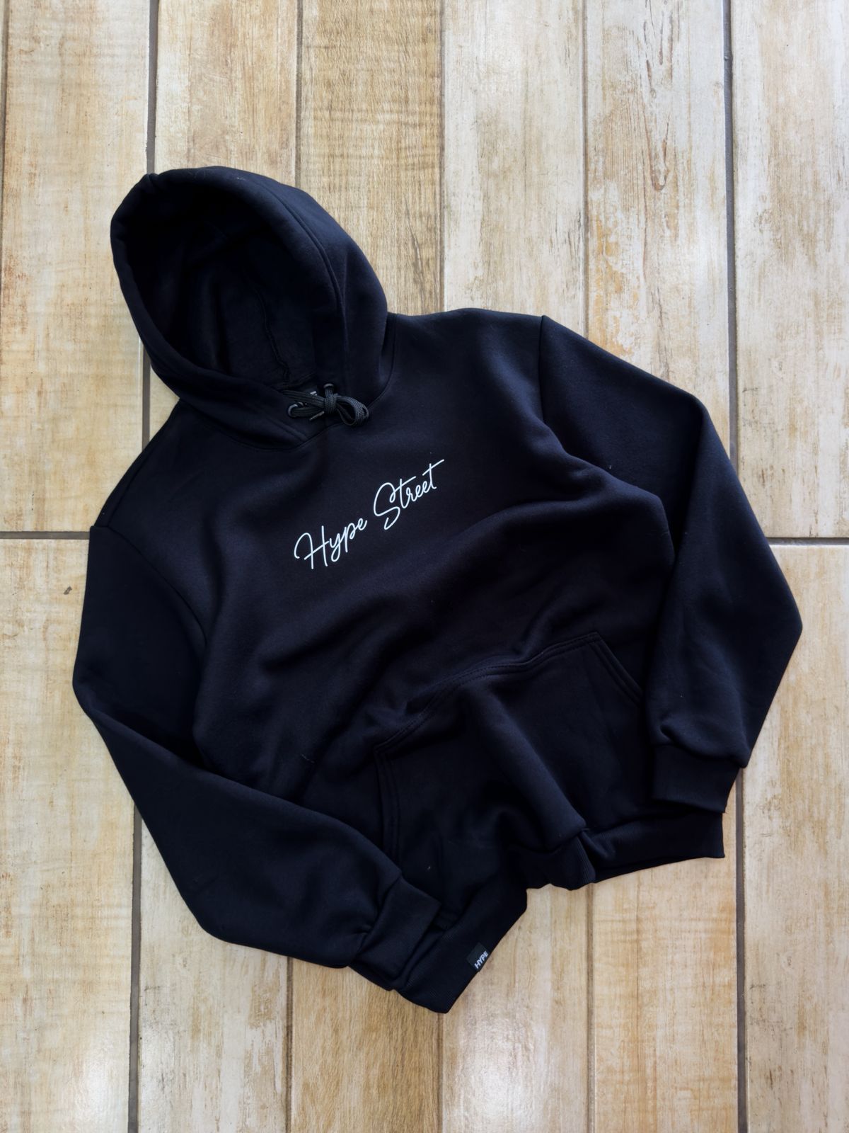 MOLETOM CANGURU HYPE STREE "SIGNATURE" - PRETO