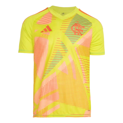 Camisa Goleiro I Flamengo 25/26 Adidas Masculina torcedor - Amarela