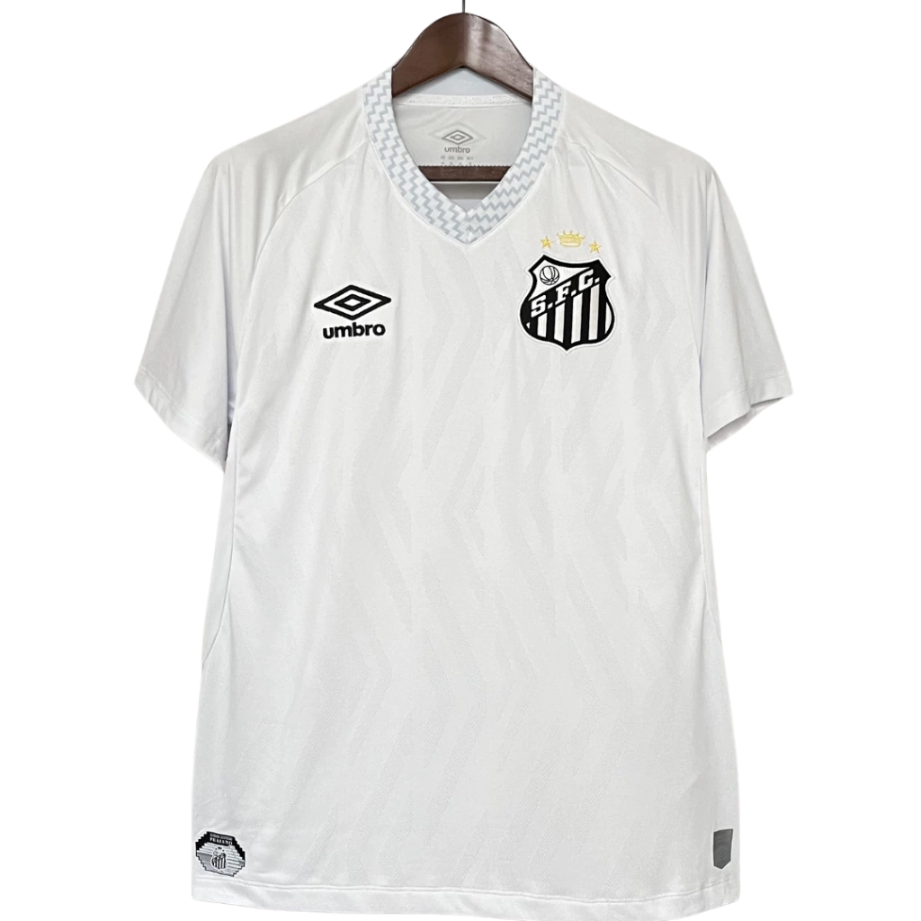 Camisa Santista I 25/26 Torcedor Umbro Masculina - Branca