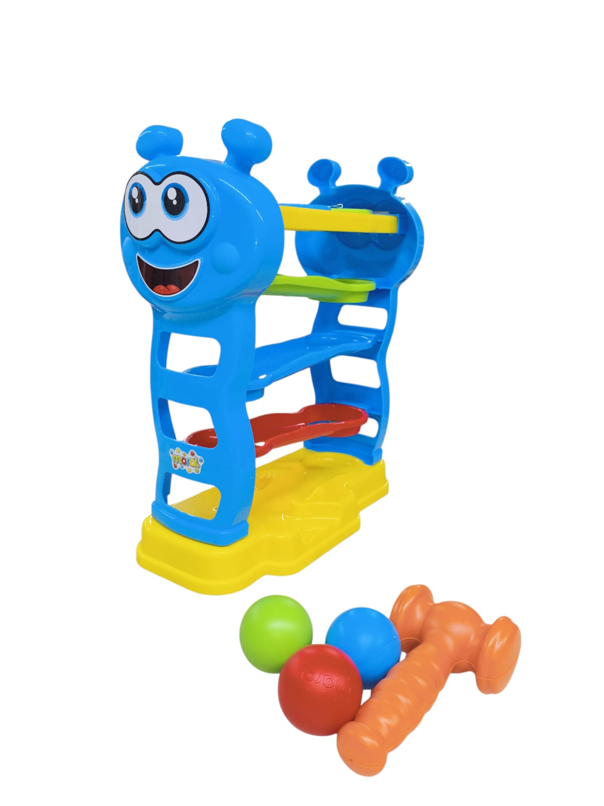 Baby Péia Maral Brinquedos - Didática com Martelo e Bolinhas