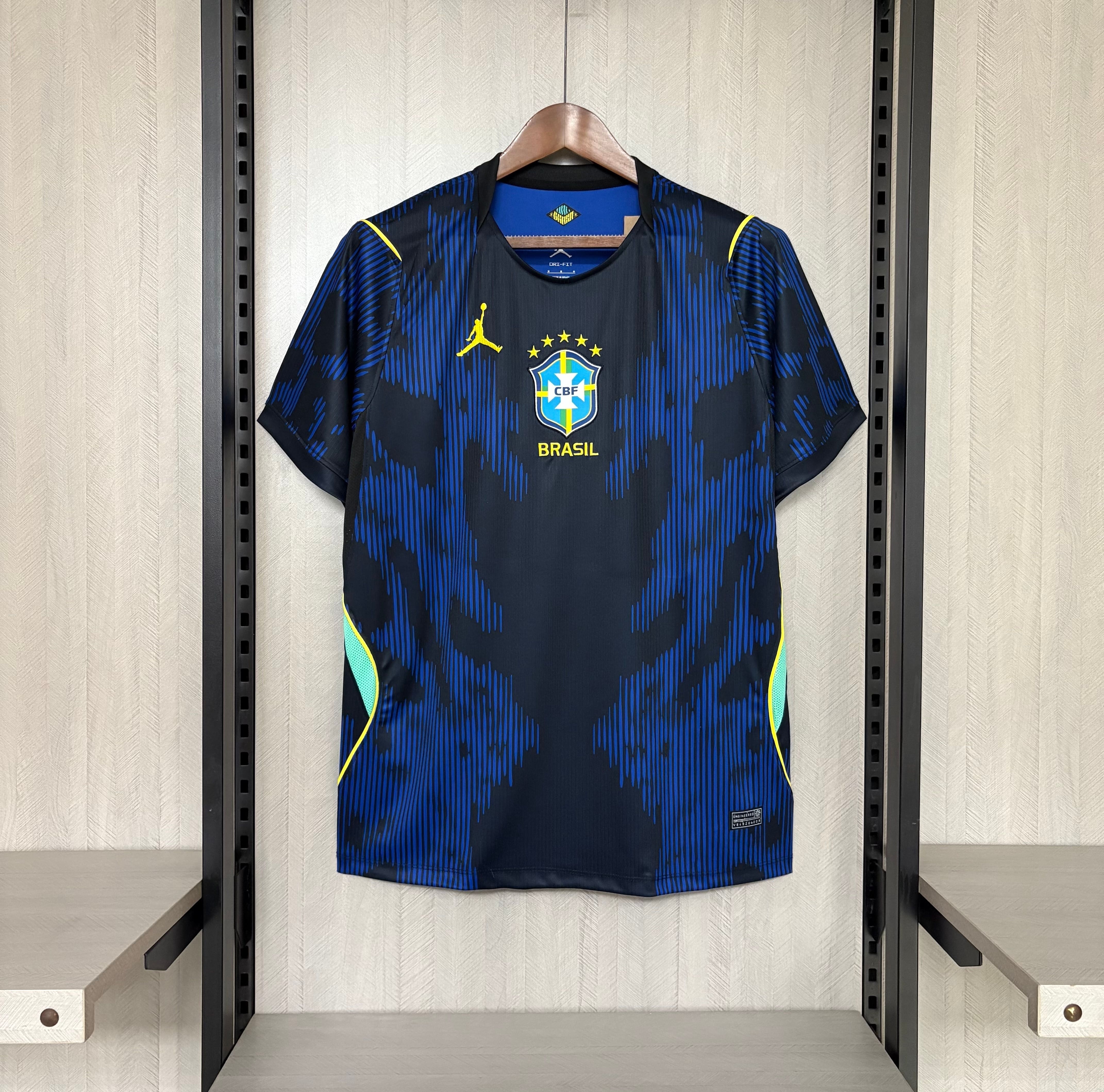 Camisa Seleção Brasileira Jordan II 2026/27 Torcedor Pro Premium Oficial