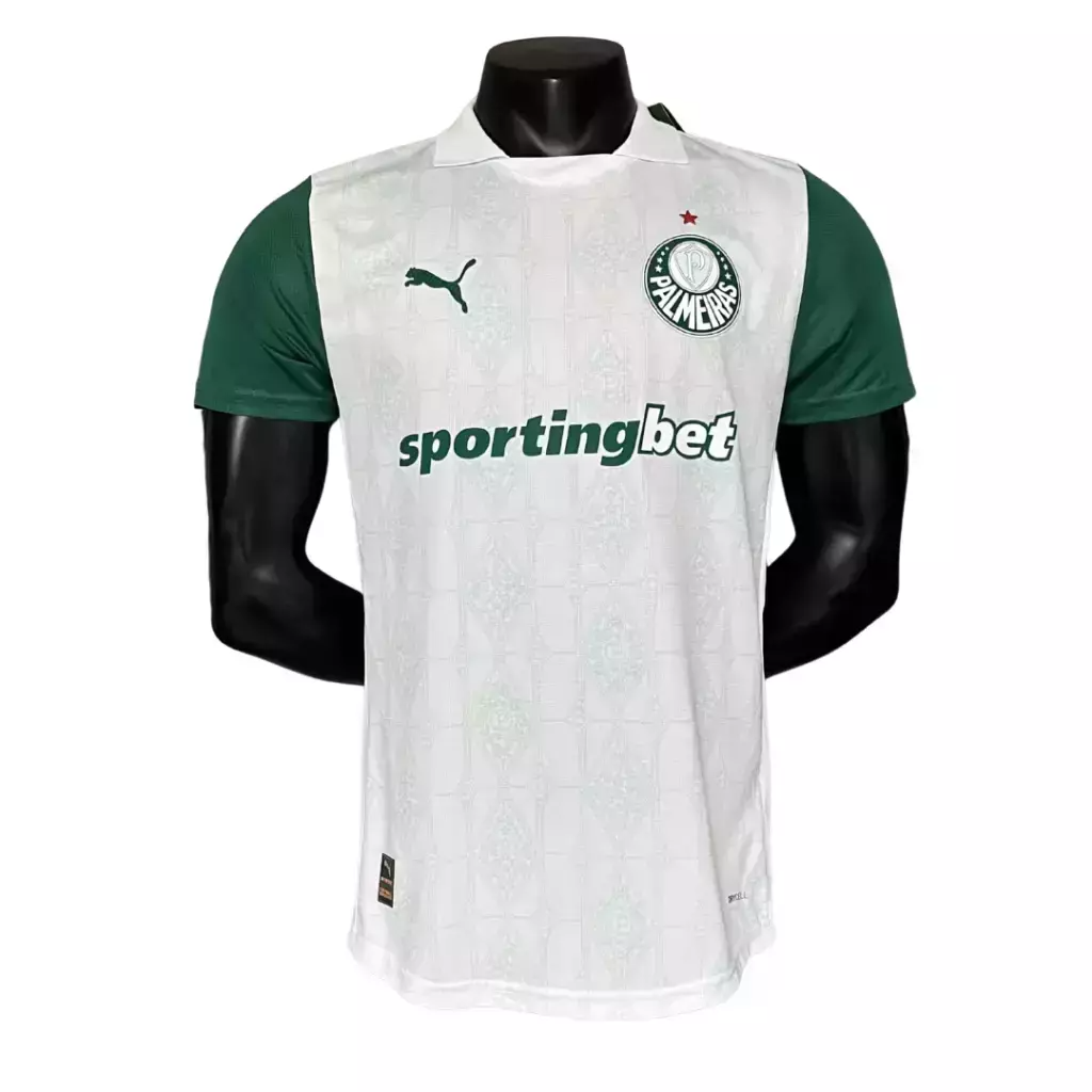 Camisa Palmeiras Sportingbet II 25/26 Jogador Puma Masculina - Branca