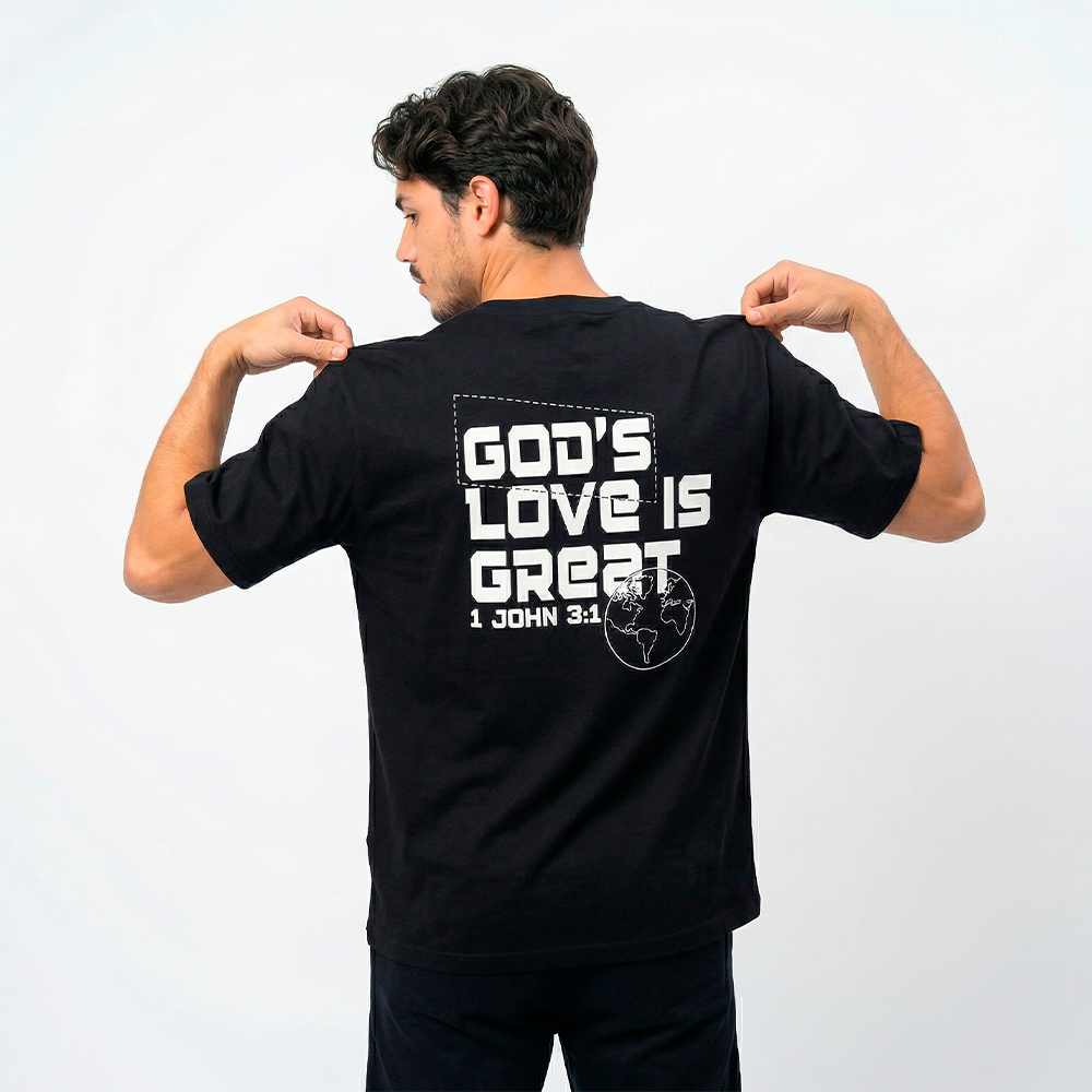 Camiseta God's love is great
