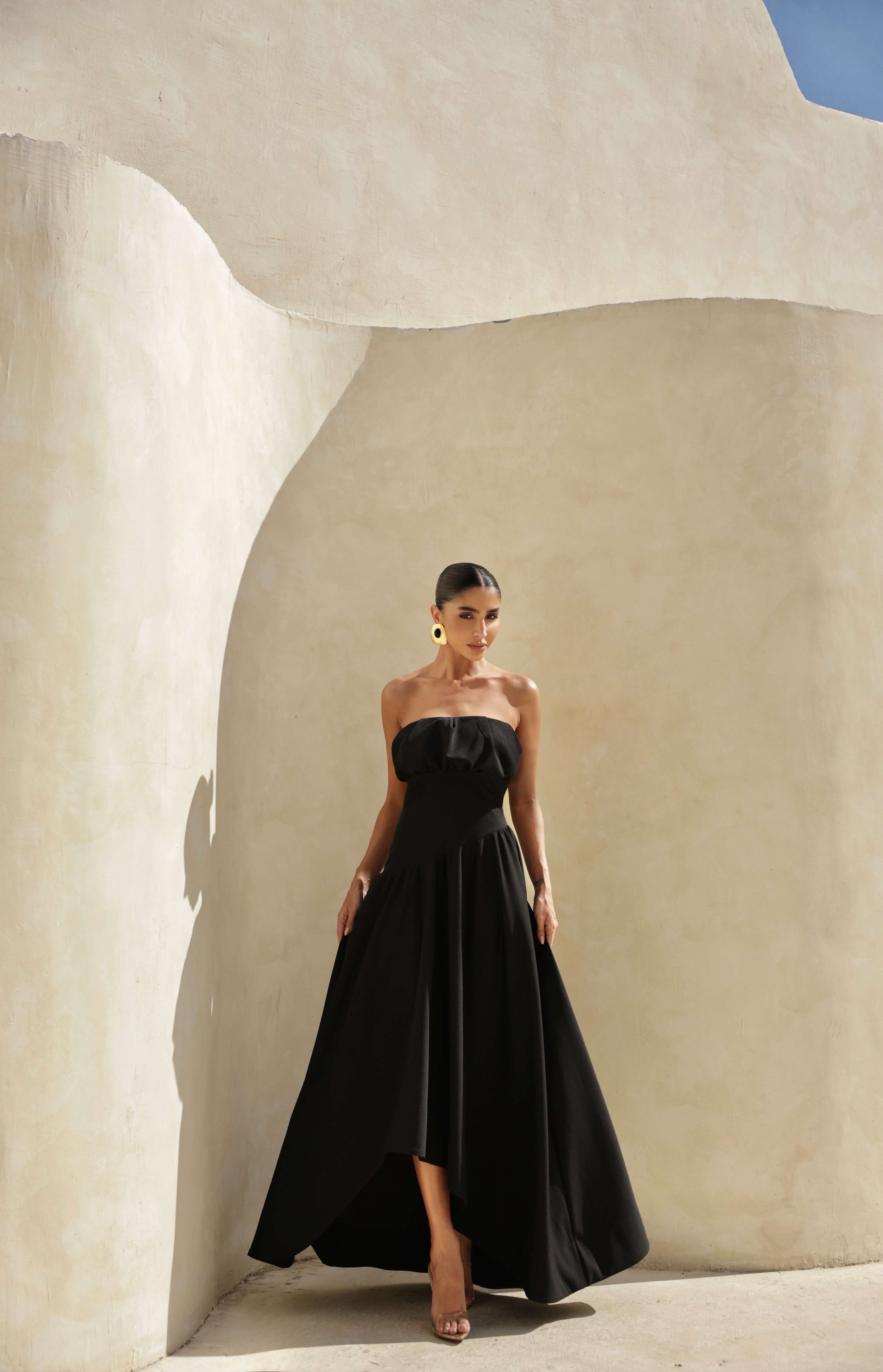 VESTIDO THAMIRES - PRETO