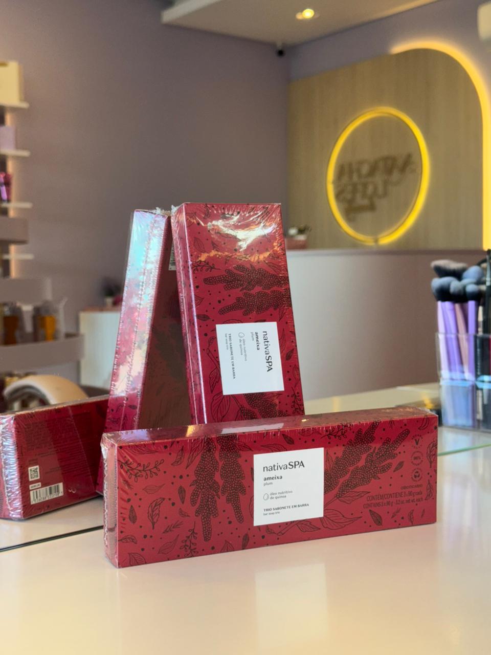 Trio Sabonete NativaSPA Ameixa