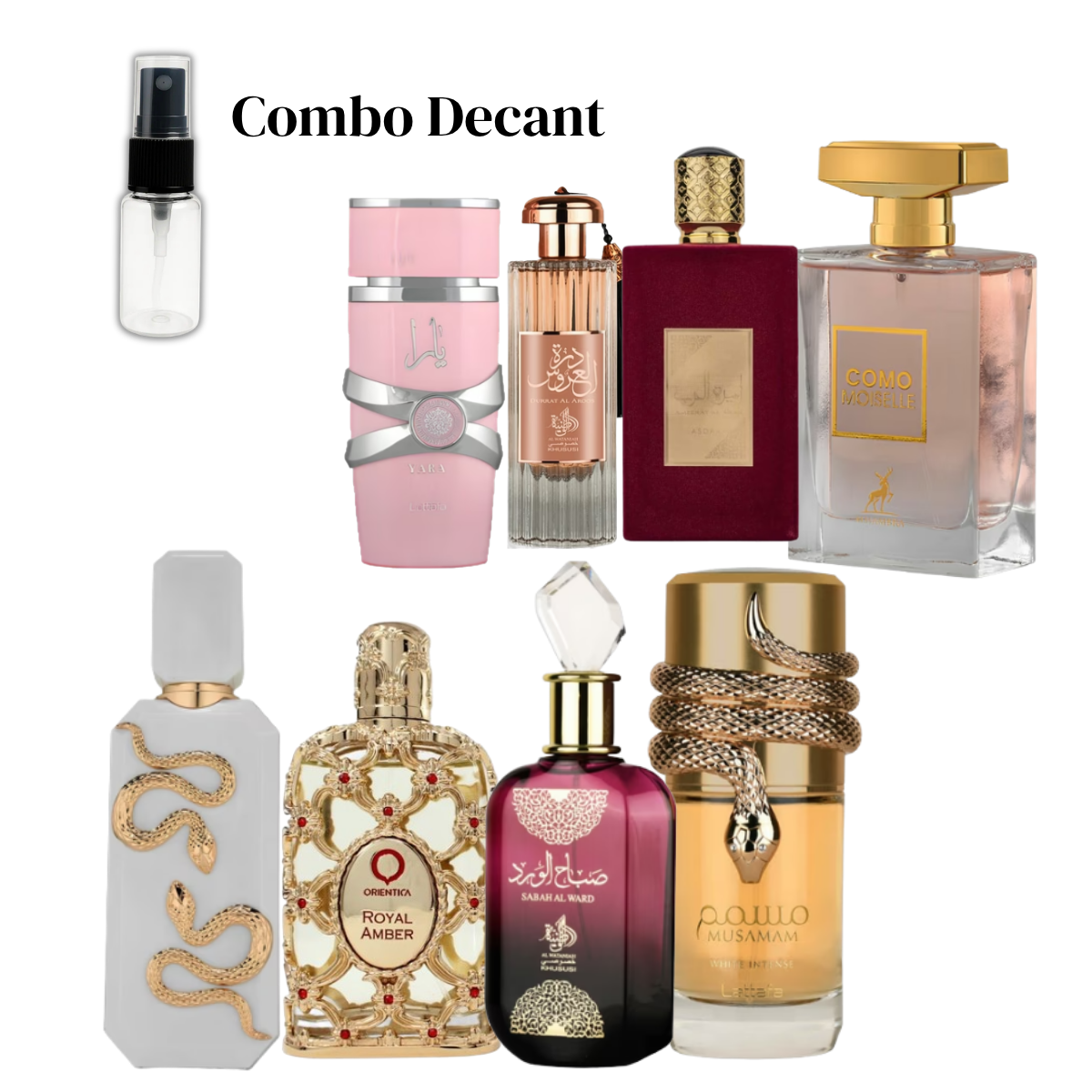 Kit Collection: Top8 (8 Decants de 5ml)