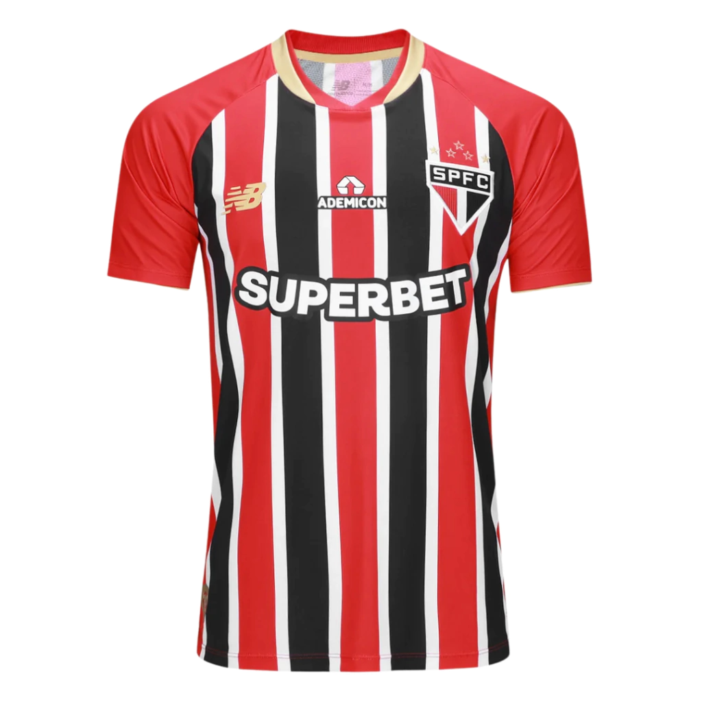 Camisa São Paulo II 25/26 Torcedor Masculina - Listrada- New Balance