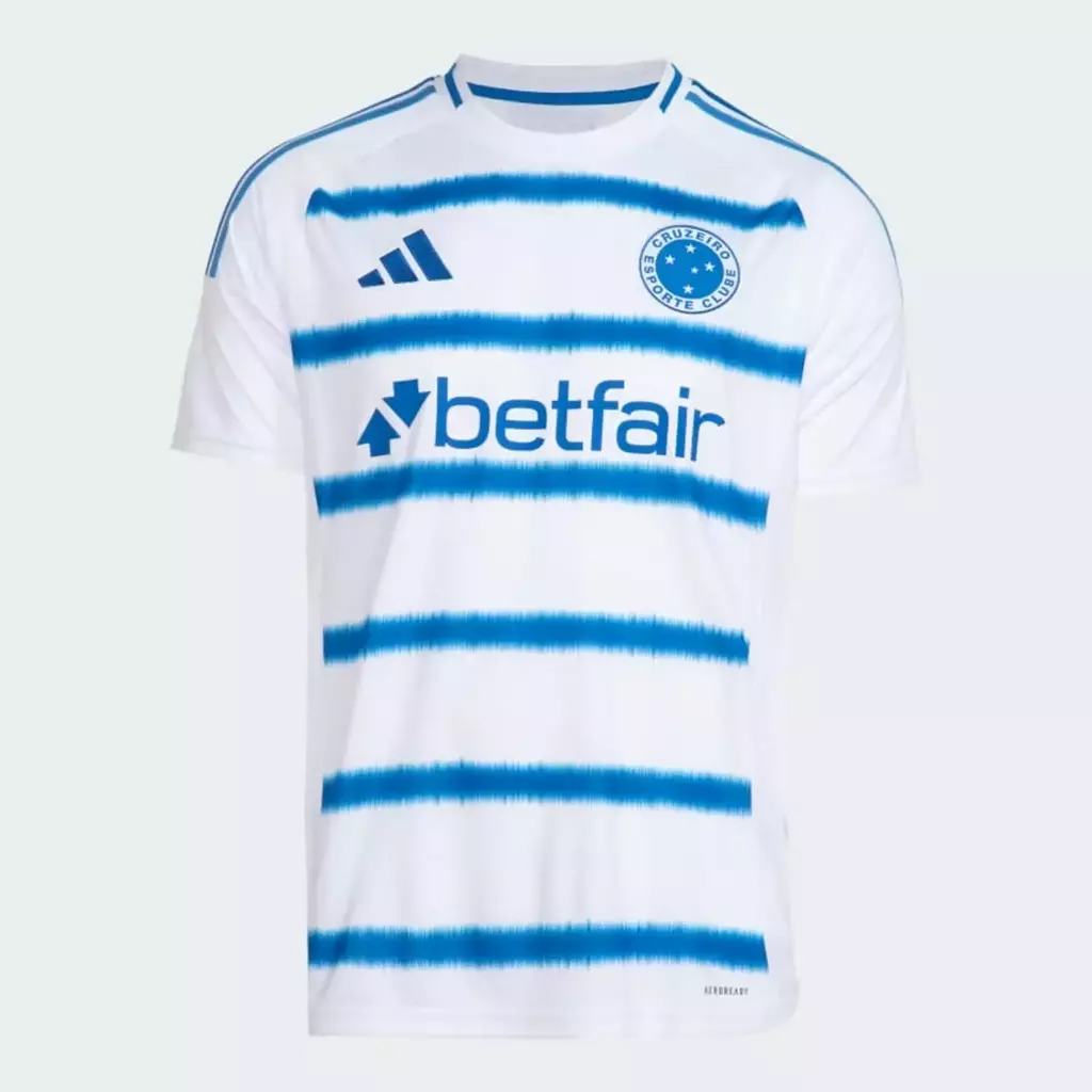 Camisa Cruzeiro II 25/26 Torcedor Adidas Masculina - Branca