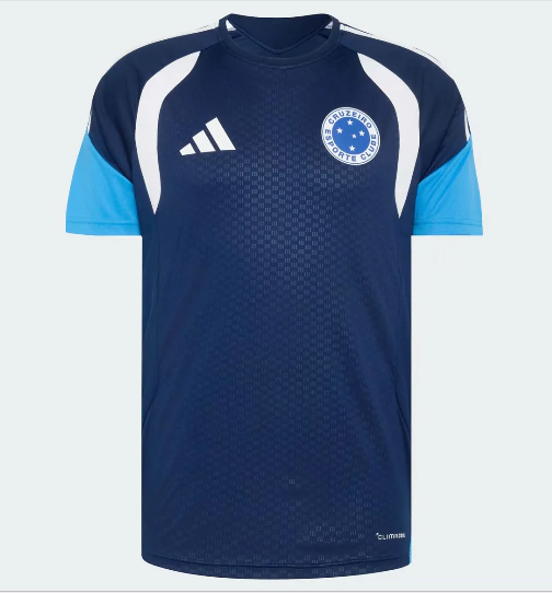 Camisa Cruzeiro 2026/27 Treino Azul Escura - Masculina