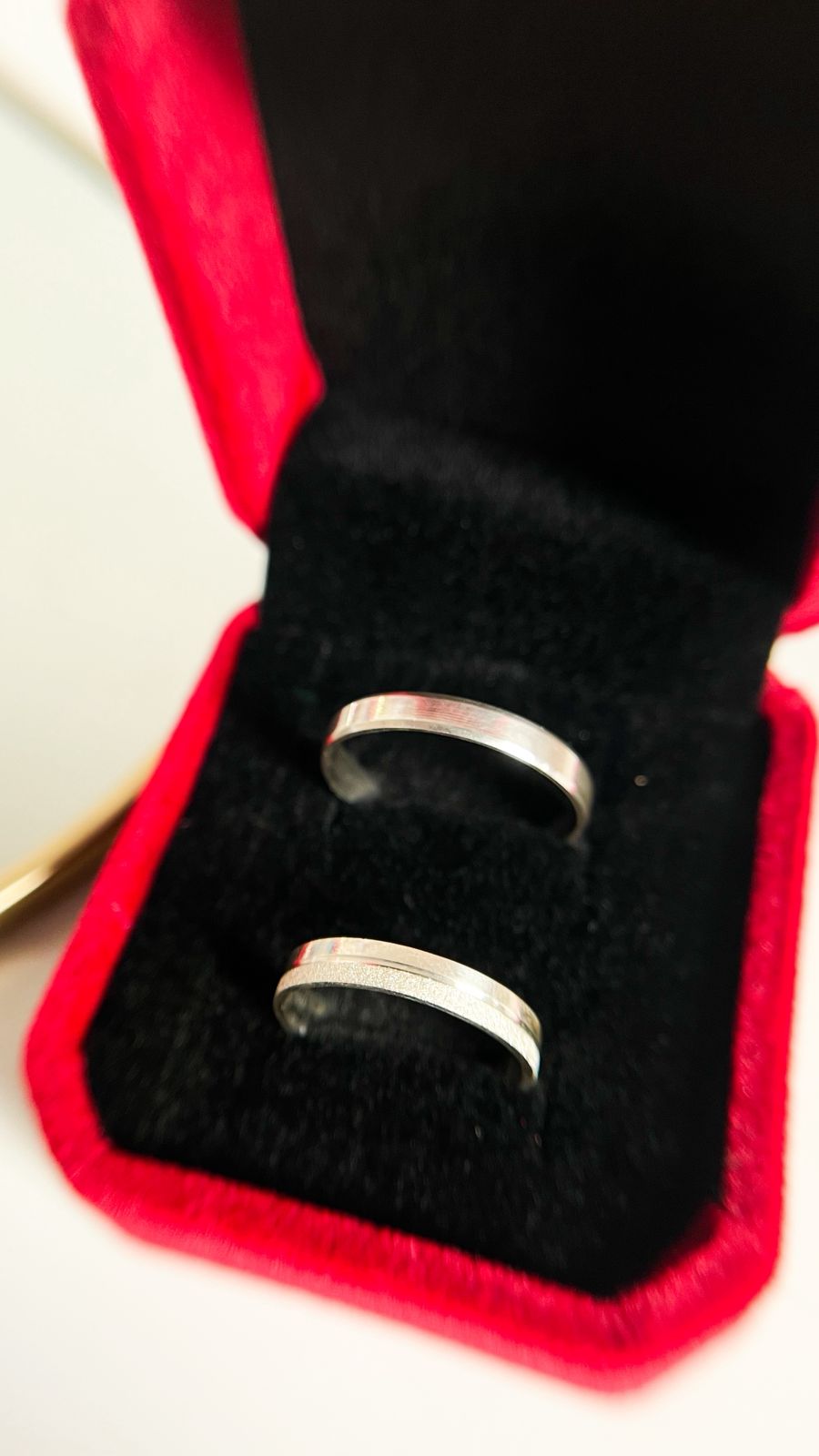 Par de alianças Bélgica 3mm