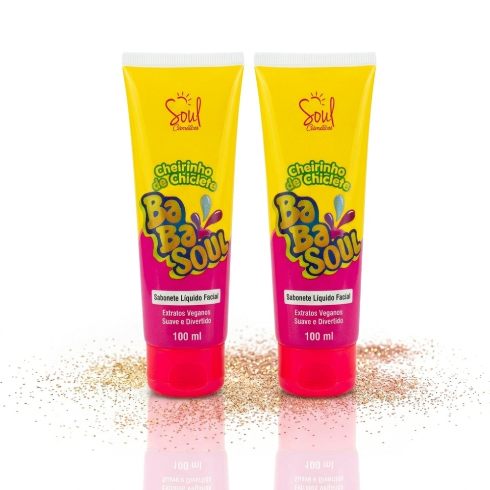 Sabonete líquido facial Babasoul - SOUL