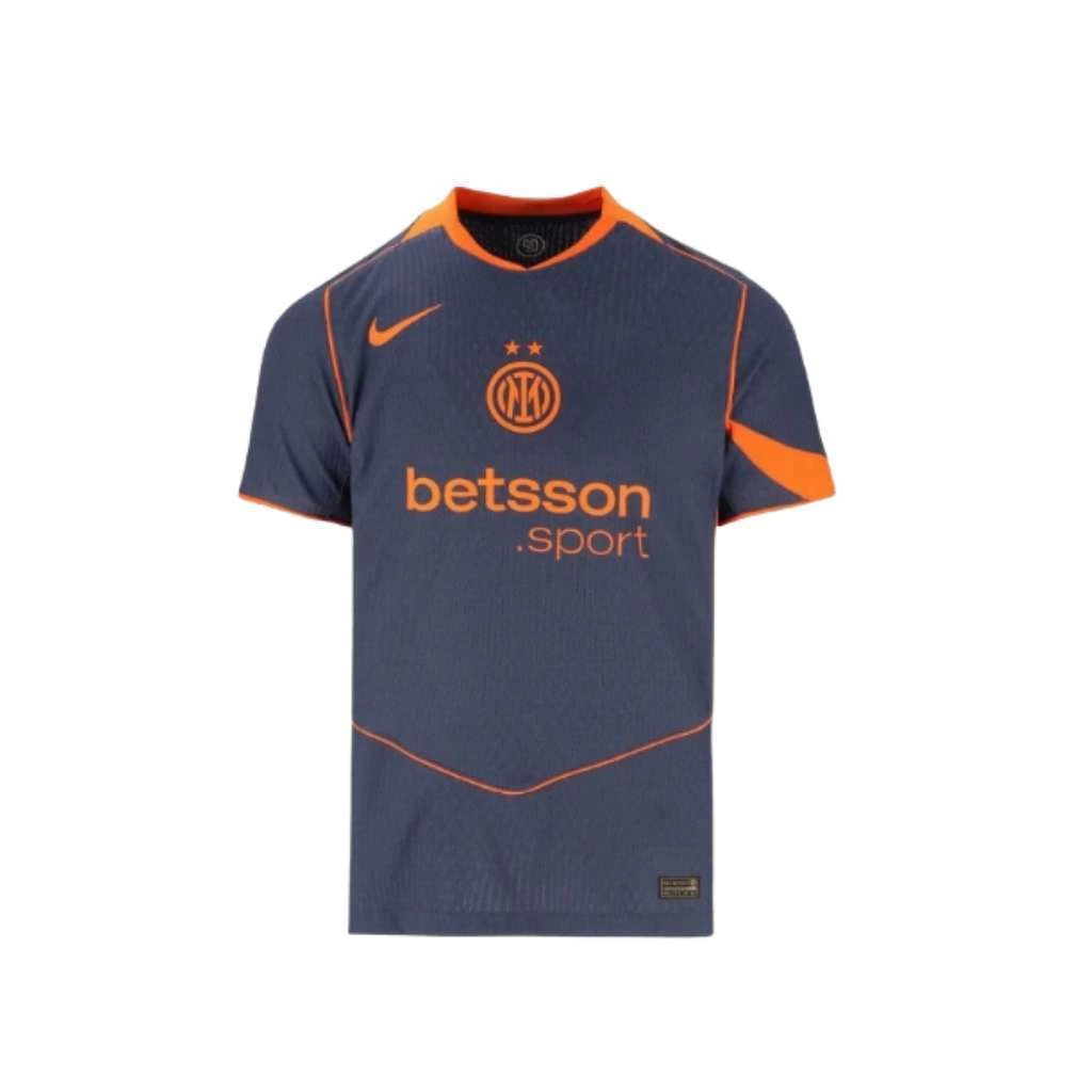 Camisa Inter de Milão III 25/26 TOTAL 90 Torcedor Nike Masculina Cinza e Laranja