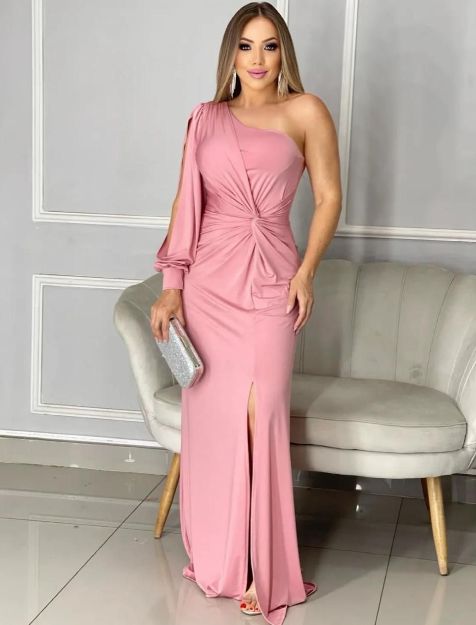 Vestido Antonella em Malha Fluity   Sofisticação e Conforto