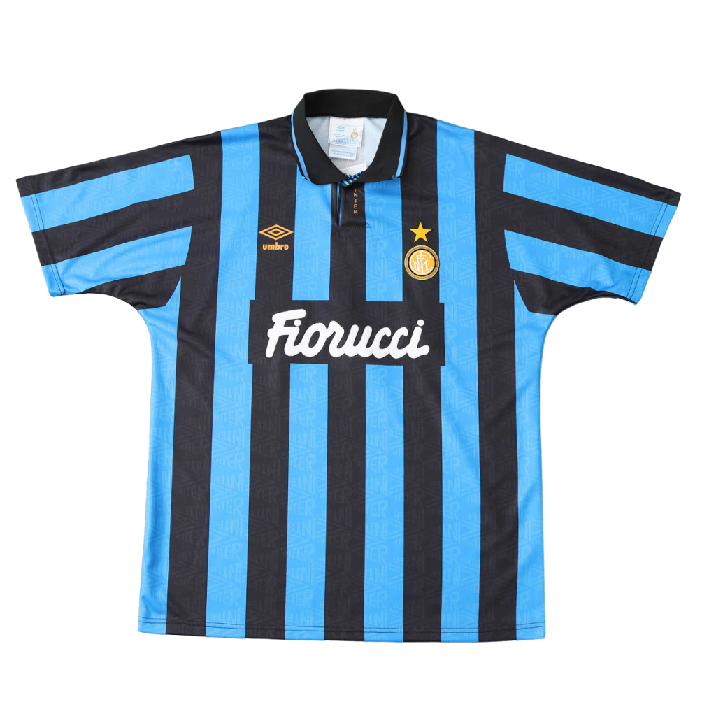 Camisa Inter de Milão Retrô Home I 92/93 Torcedor Masculina
