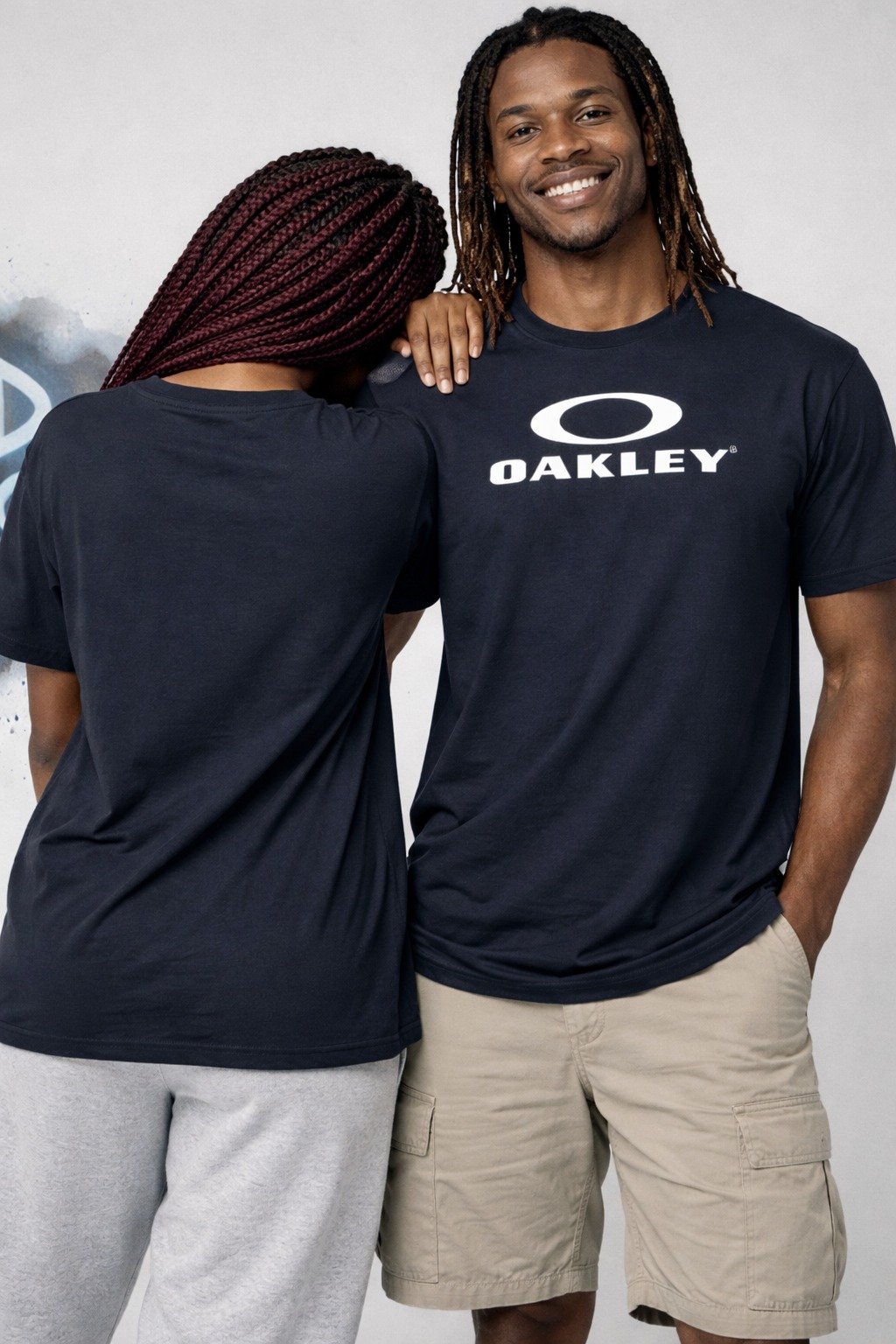 Camisa Oakley básica - Azul Marinho