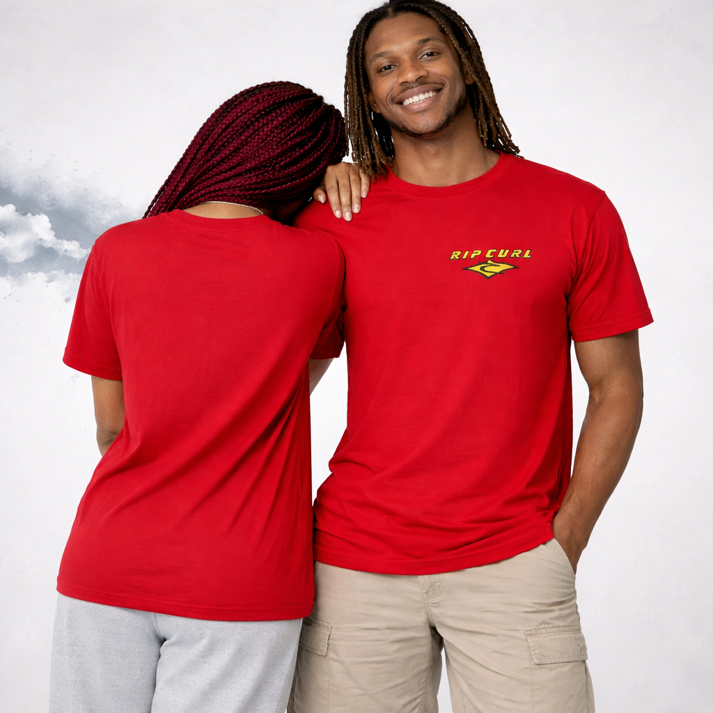 CAMISA RIP CURL - VERMELHA