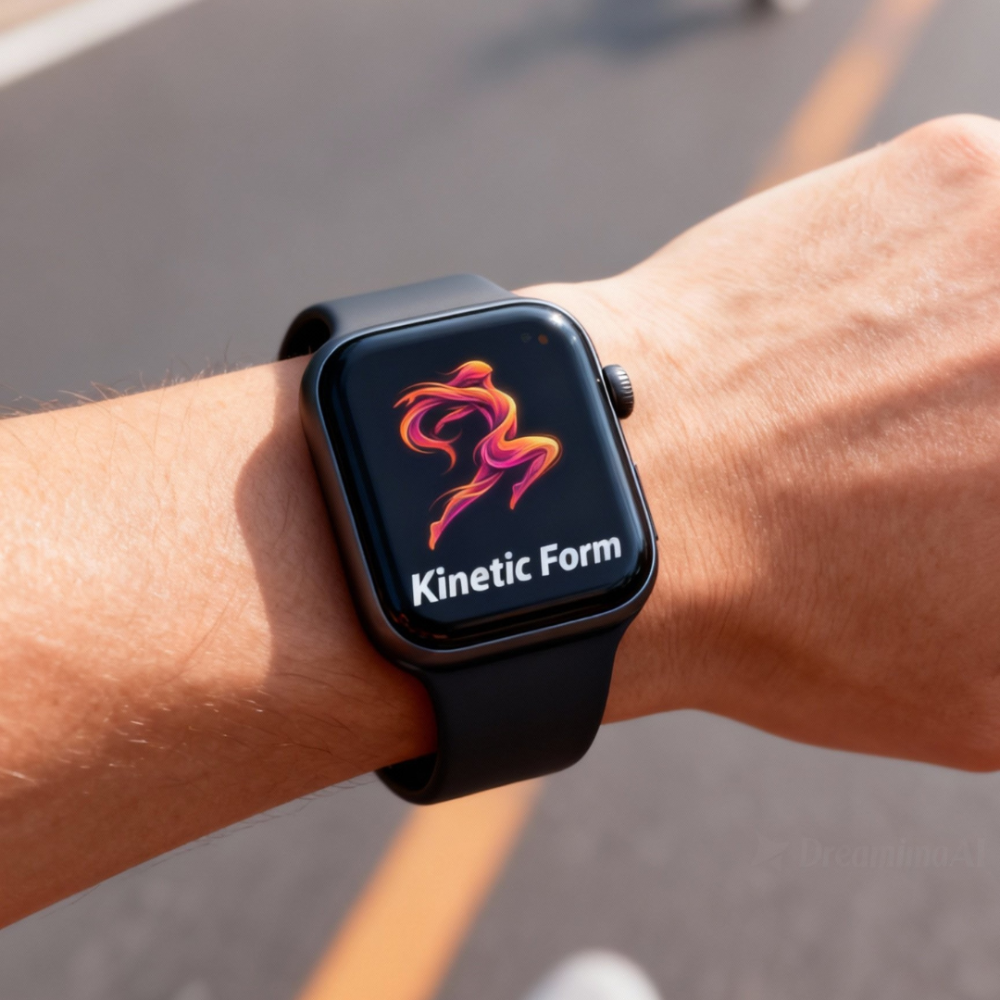 Marca KINETIC FORM para empresas do nicho de esportes e vestúario