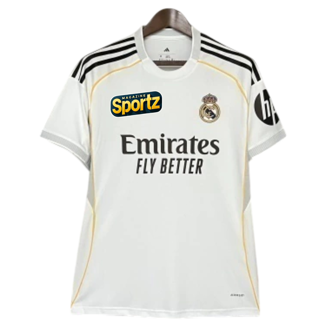 Camisa Real Madrid 2025/26 Torcedor Masculina