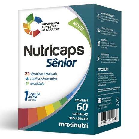 Nutricaps Sênior 60 Cápsulas