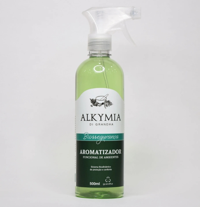 Alkymia    Aromatizador Funcional de Ambientes com Óleos Essenciais 500ml