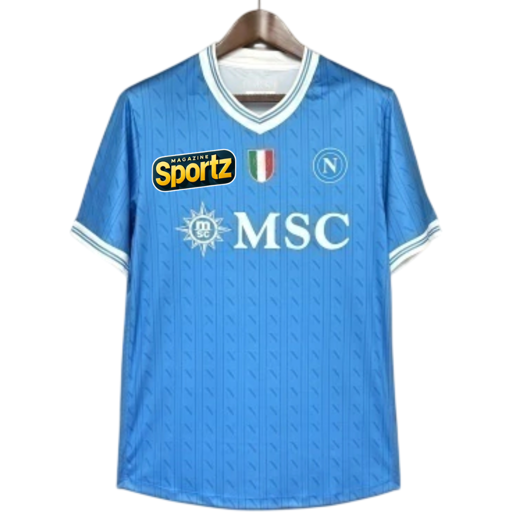 Camisa Napoli 2025/26 Torcedor Masculina