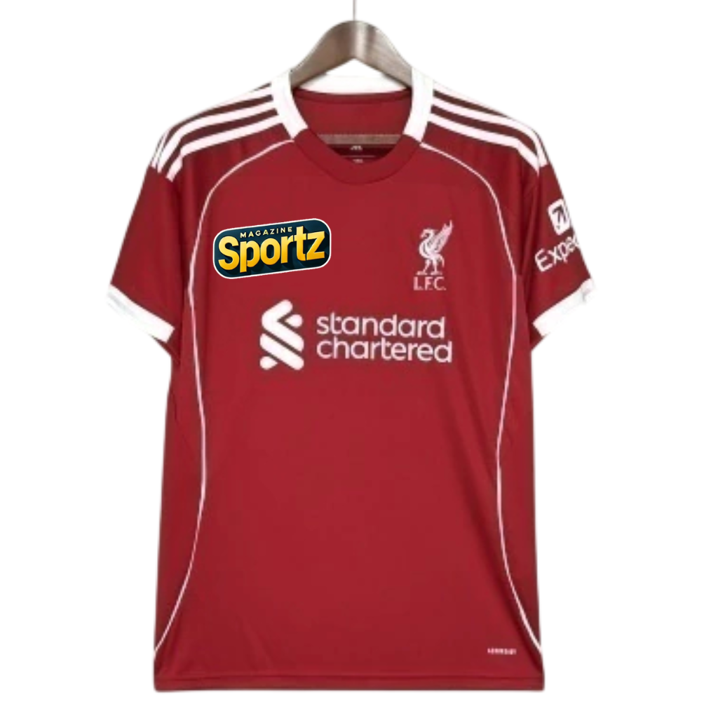 Camisa Liverpool 2025/26 Torcedor Masculina