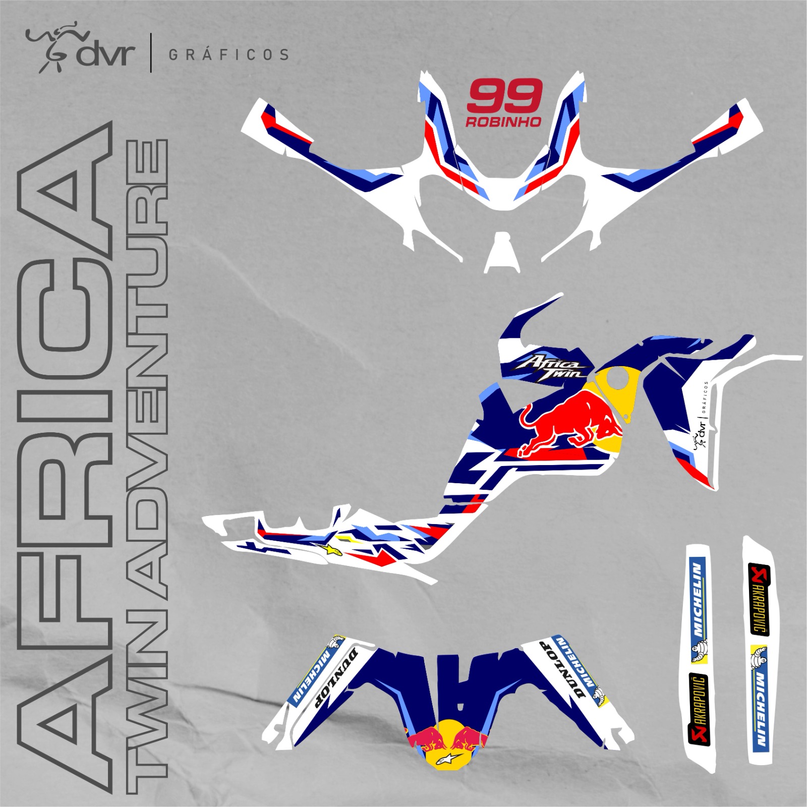 Kit gráfico Africa Twin Adventure