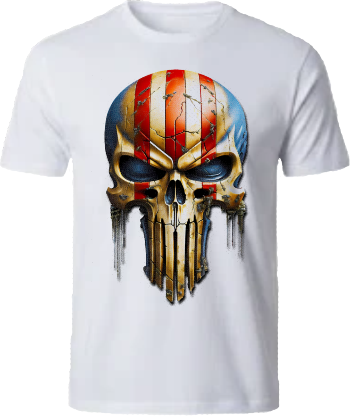 Camiseta Skull Patriot