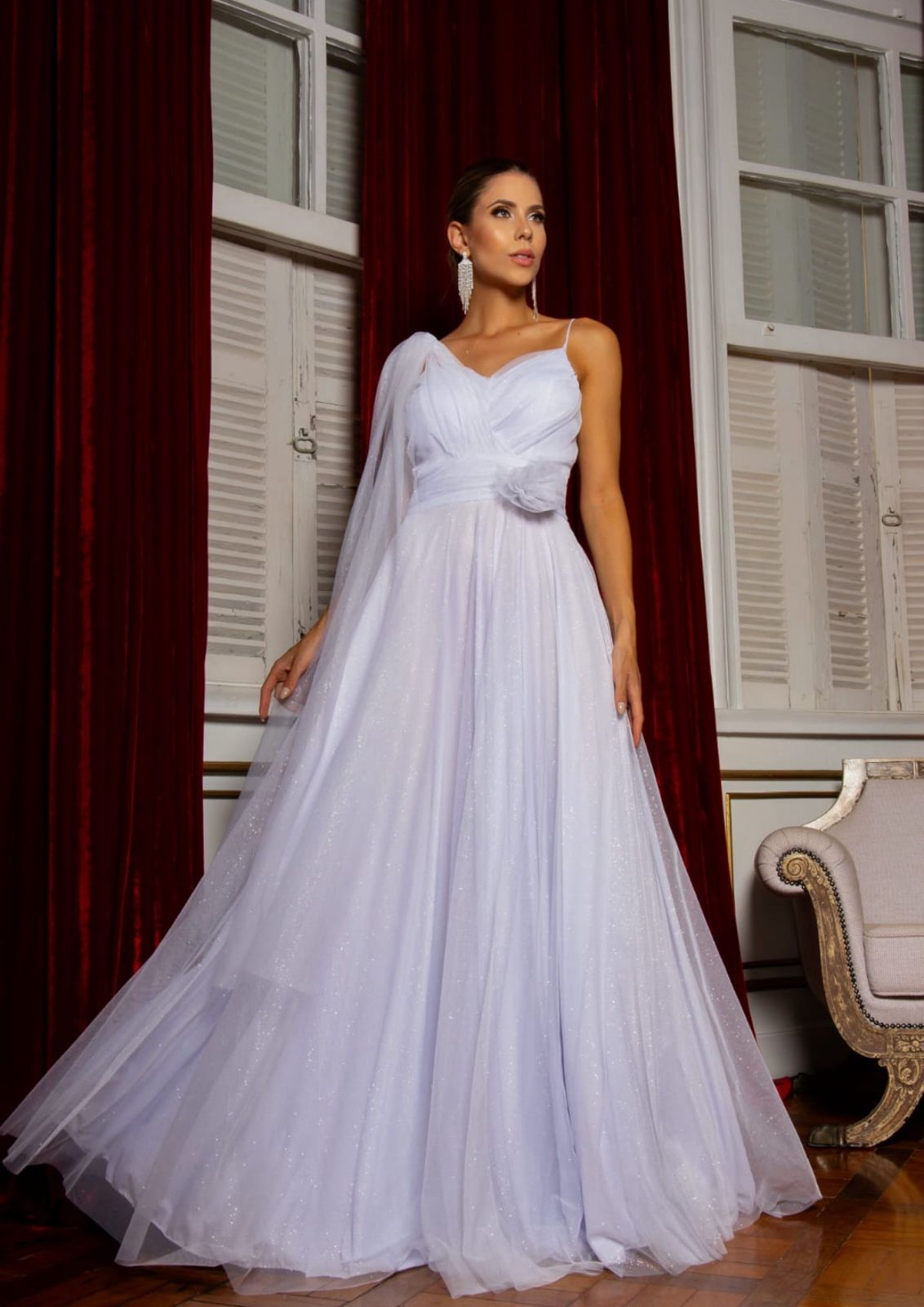 Vestido de Alça   Leve e Versátil