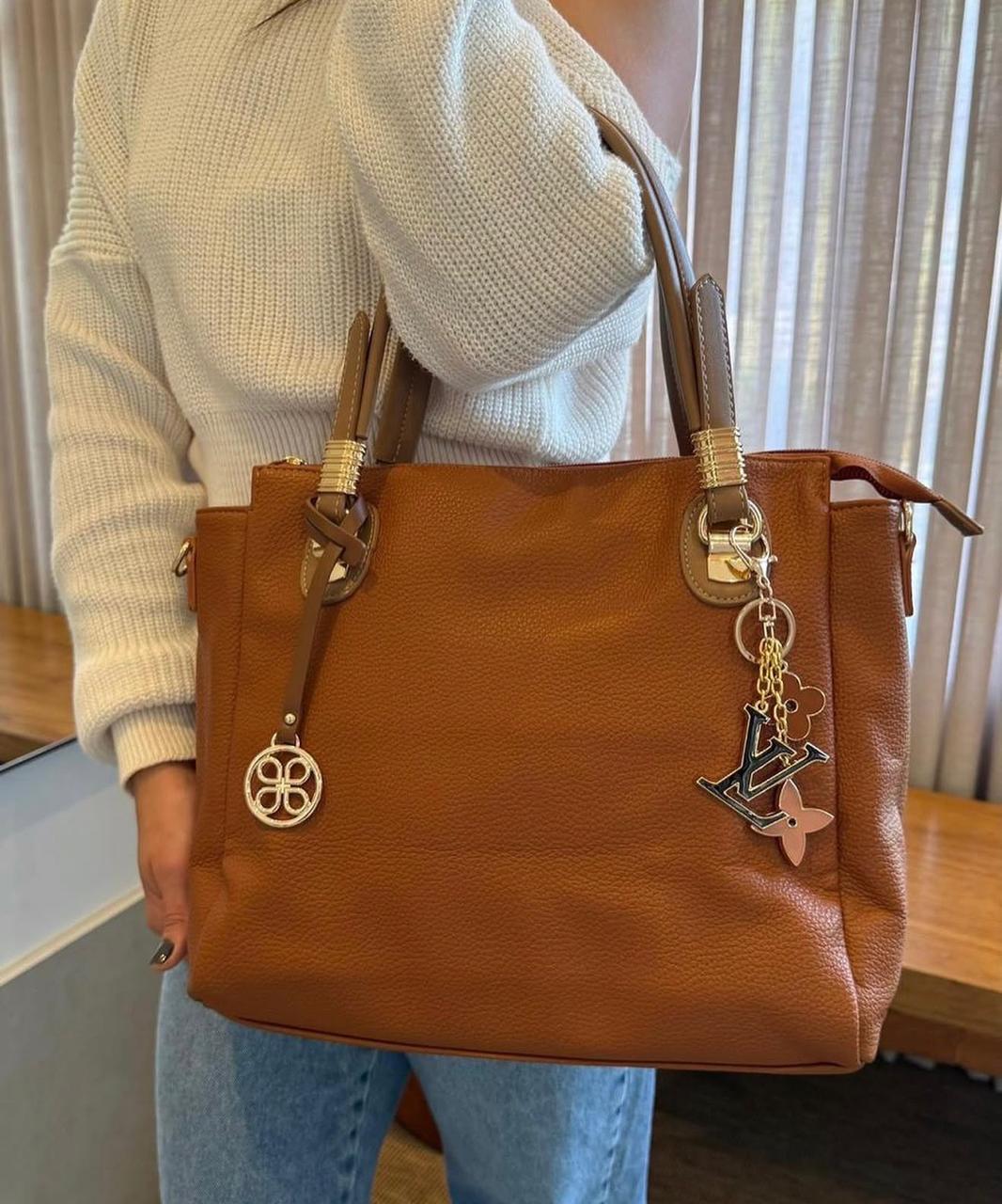 Bolsa Louis Vuitton + Chaveiro Importada