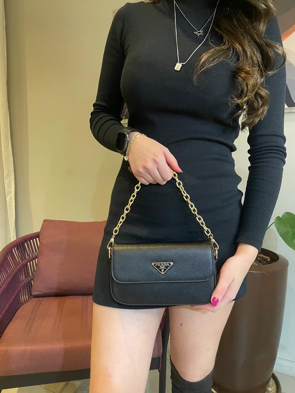 Bolsa Prada Luxo Acompanha 2 Alças