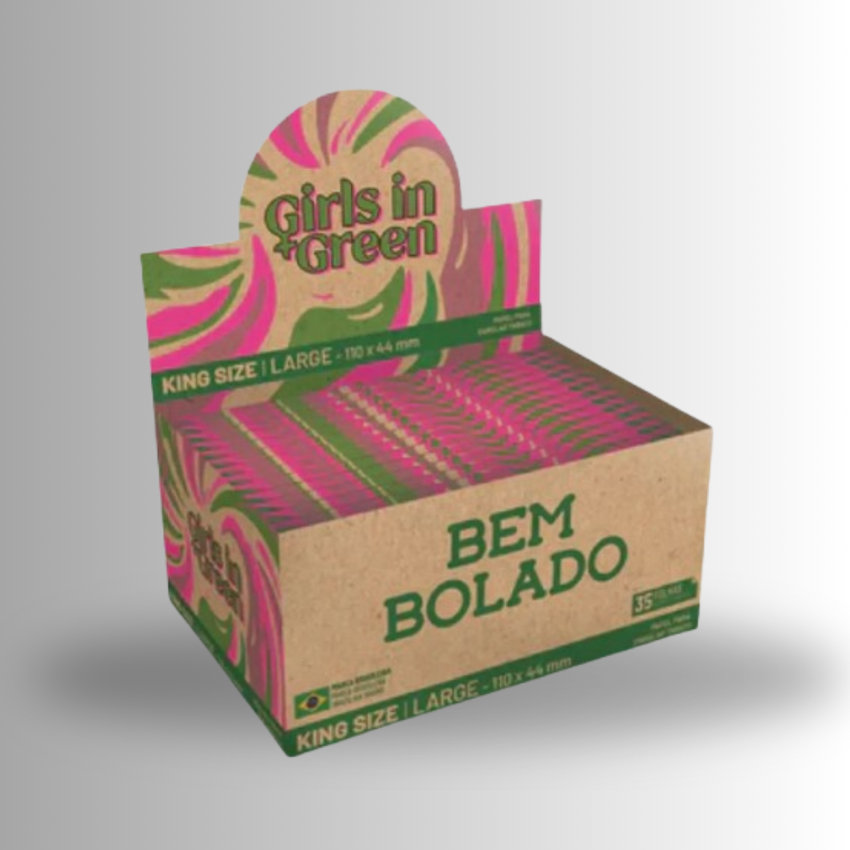 Seda Girl Bem Bolado Brown Display C/50 Livretos