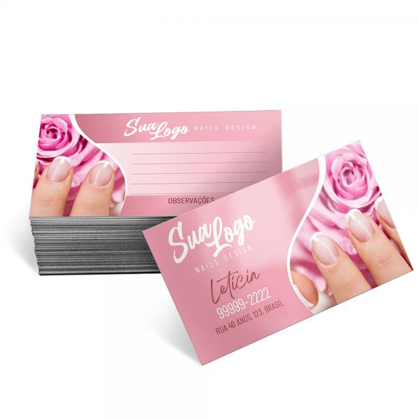 CARTÃO TRADICIONAL - 4X4 (VERNIZ FRENTE )