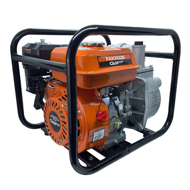 Motobomba a Gasolina Autoescorvante 4T 7HP 212CC 33.000L/H   Carbon Fak