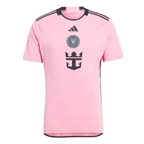 Camisa Inter Miami Rosa Escudo Centralizado Torcedor Masculina