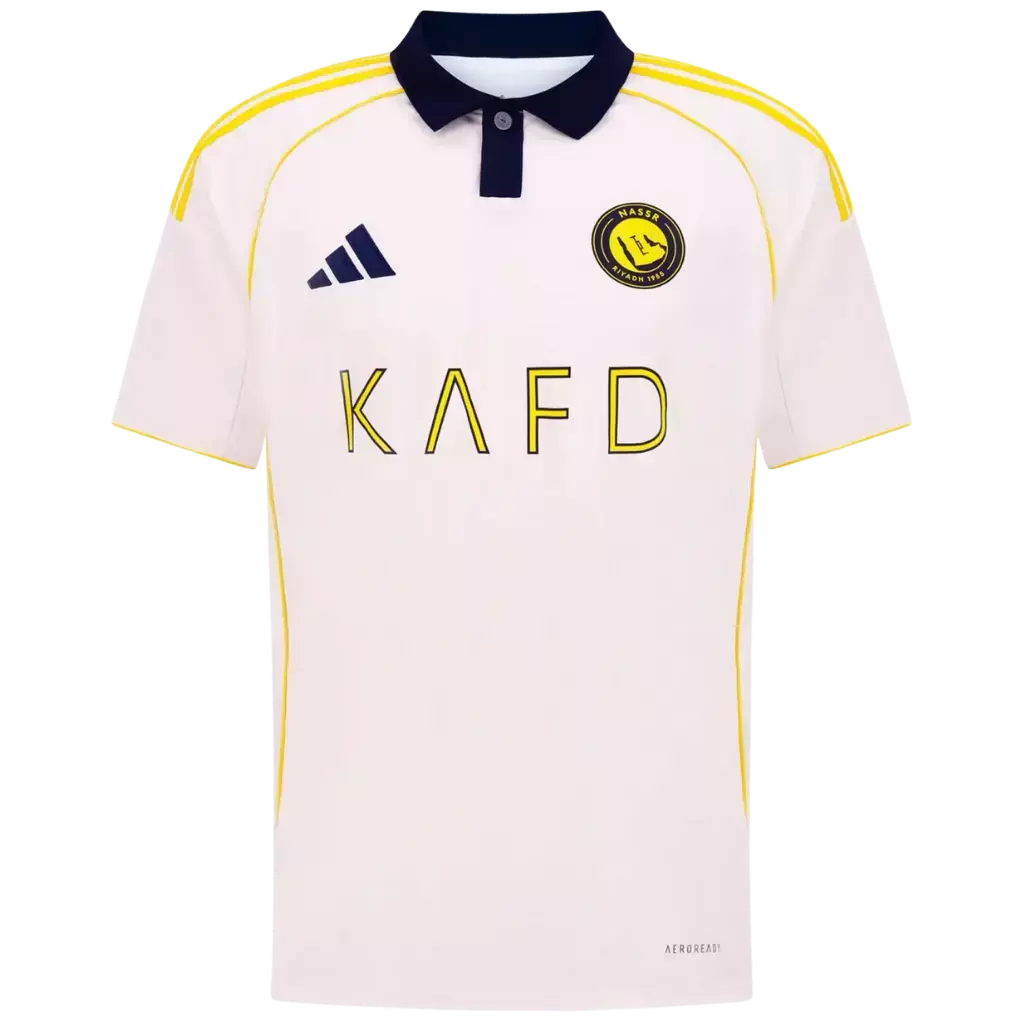 Camisa Al-Nassr III 25/26 Torcedor Masculina Branca