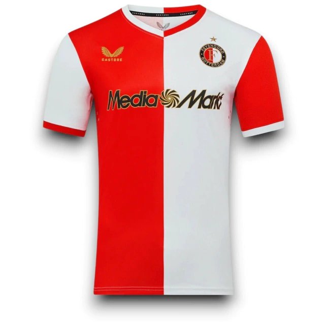 Camisa Feyenoord I 25/26 Torcedor Masculina Vermelha