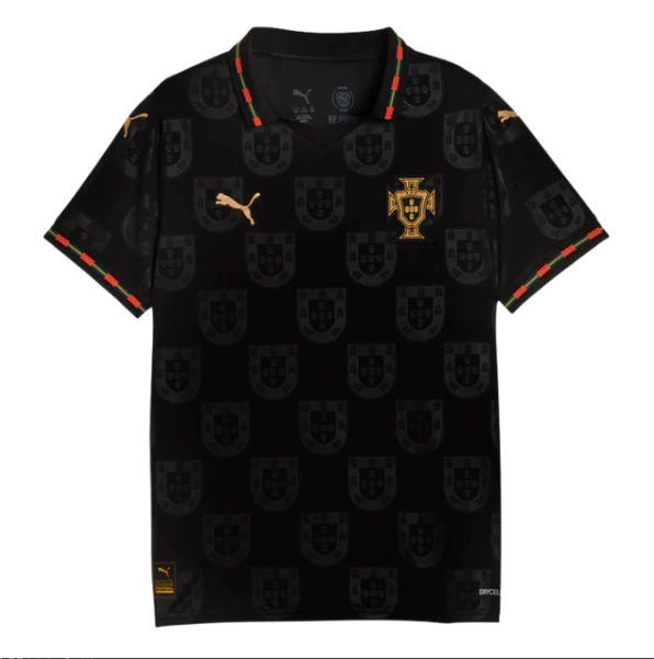 Camisa Torcedor Portugal Pantera Negra 26/27 Masculina - Preta