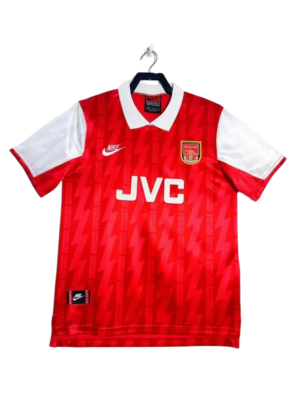 Camisa Arsenal FC Retrô Home 93/94 Torcedor Masculina Vermelha