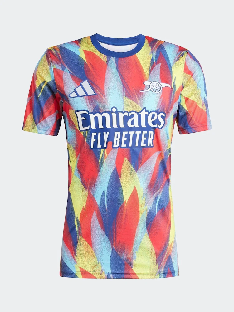 Camisa pré-jogo Arsenal 25/26 - Torcedor - Adidas - Masculina