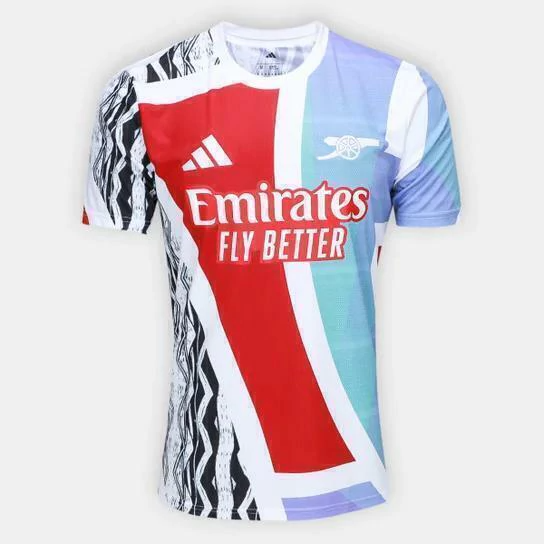 Camisa Arsenal Pré-Jogo 24/25 - Torcedor Adidas Masculina