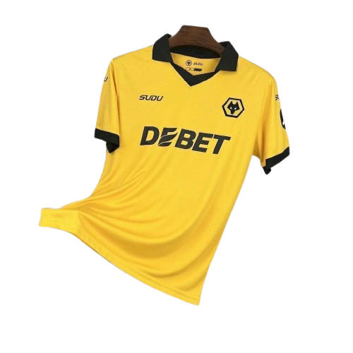 Camisa Wolverhampton Wanderers 25/26 Torcedor Masculina Amarela