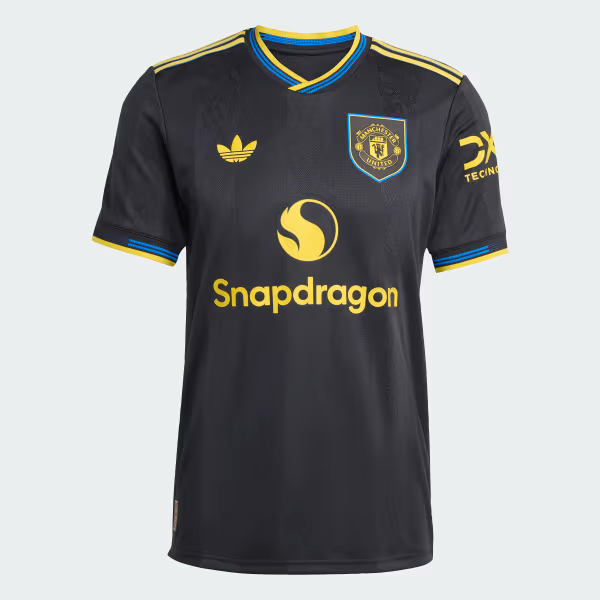Camisa Manchester United III 25/26 Torcedor Adidas Masculina Preta