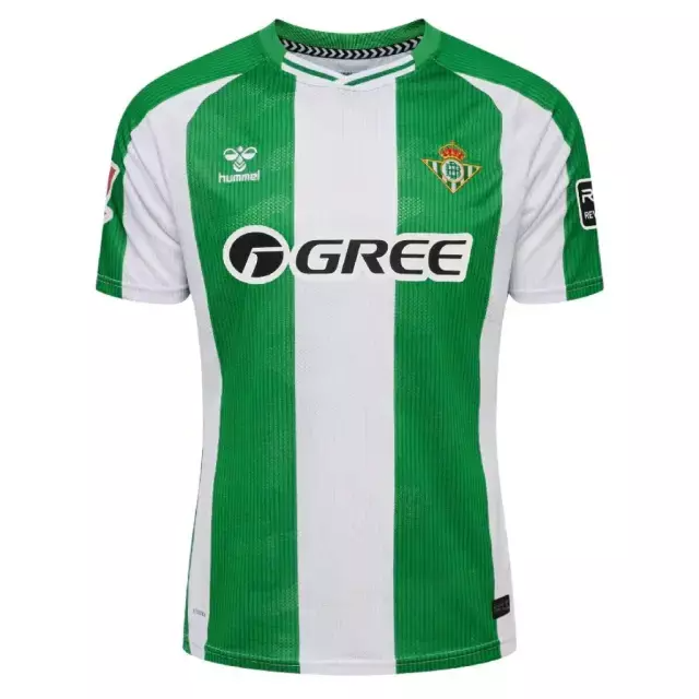 Camisa Real Betis I 25/26 Torcedor Masculina Verde e Branca
