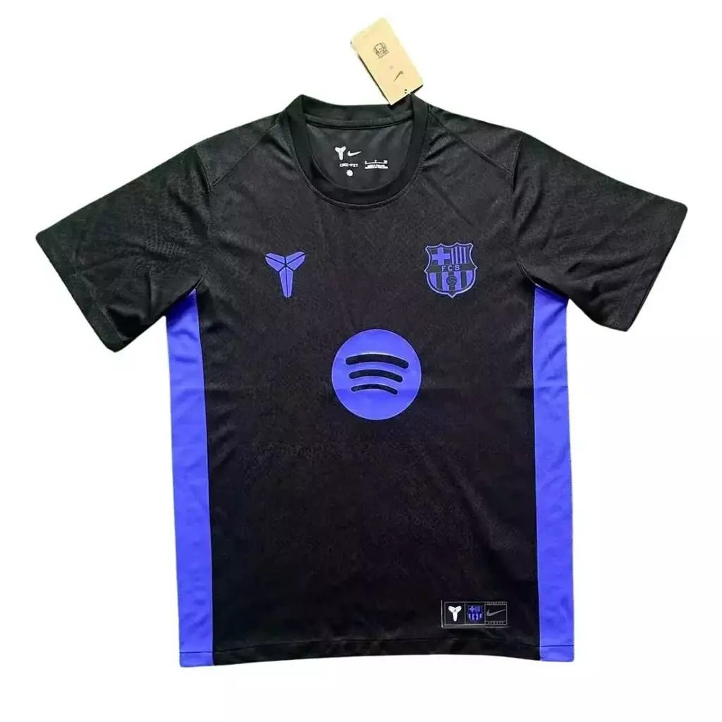 Camisa FC Barcelona Kobe Bryant 25/26 Colab Masculina Preta