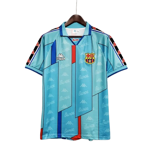 Camisa Barcelona Retrô II 96/97 Kappa Masculina Azul